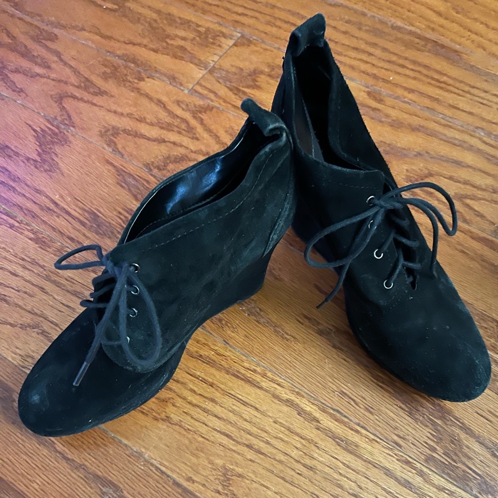 Black wedges Jessica Simpson